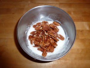 Pecans Ready for Coating